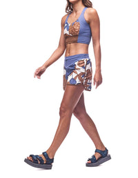 INDYEVA Song Swim Bottom in lagon cb pe - women's swimwear - detail view