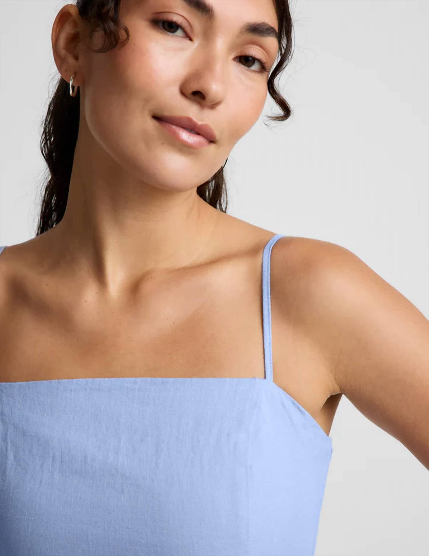 Beyond Yoga - Seaside Softwash Linen Mini Dress