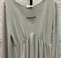 Gilli - Women's Brushed Knit Empire Waist Dress