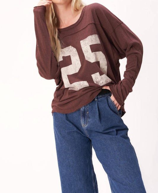 Game On Slouchy Top