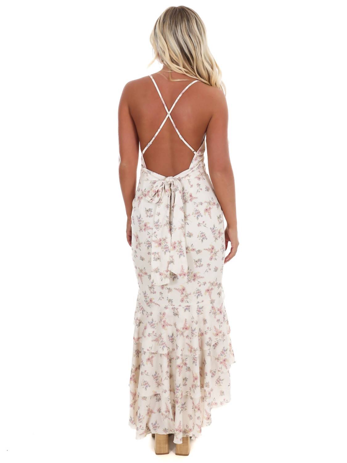 Mable - Ruffle Romance Midi Dress