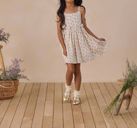 NORALEE Girls Betsy Dress in summer ditsy - women's dress - detail view