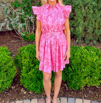 Entro - Belted Mini Dress