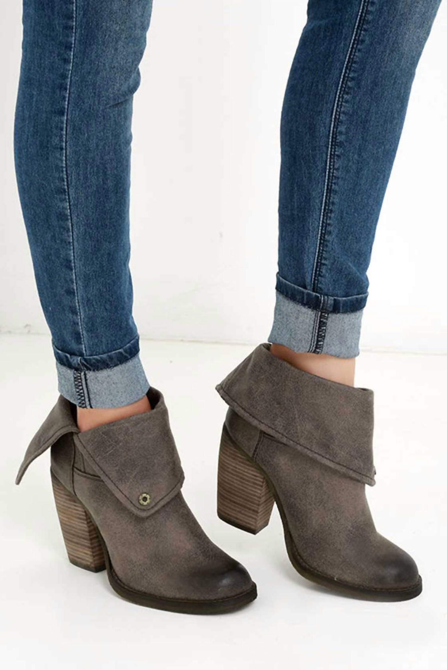 Sbicca - Women's Chord Fold Over Bootie