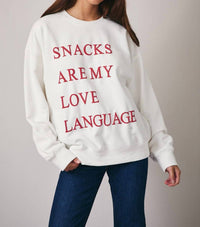 Sunday Edition - Snack Language Sweatshirt