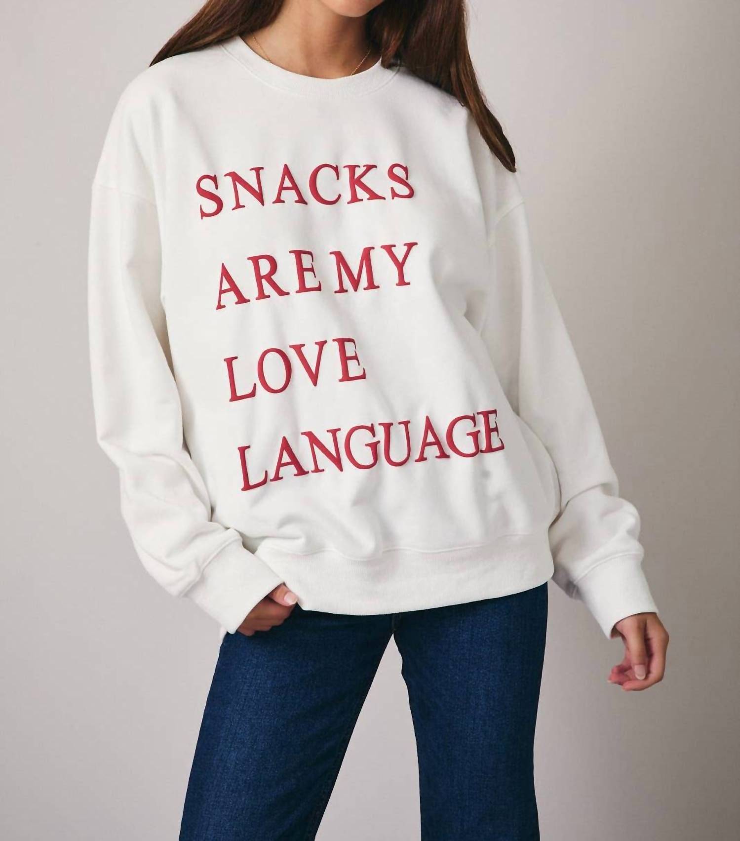 Sunday Edition - Snack Language Sweatshirt