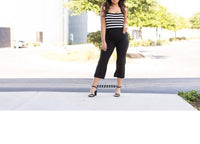 Julia Rose - Faith Tummy Control High Waisted Guacho Pants