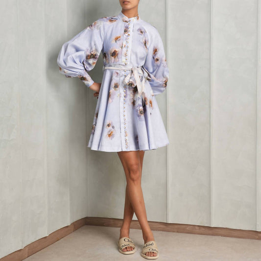 Zimmermann - Hypnotic Buttoned Mini Dress