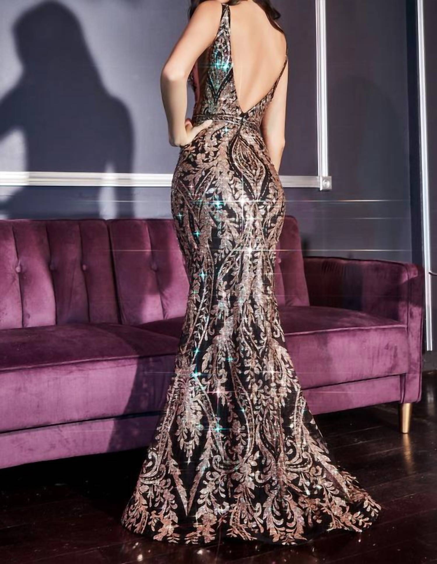 17 Young Dress - Glitter Prom Dress - black - clothing - dresses