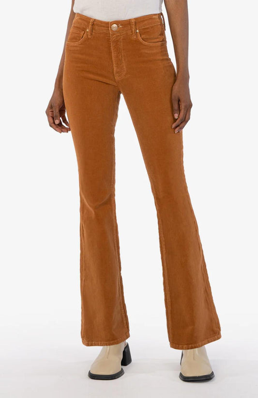 Ana Corduroy High Rise Fab Ab Flare Jeans