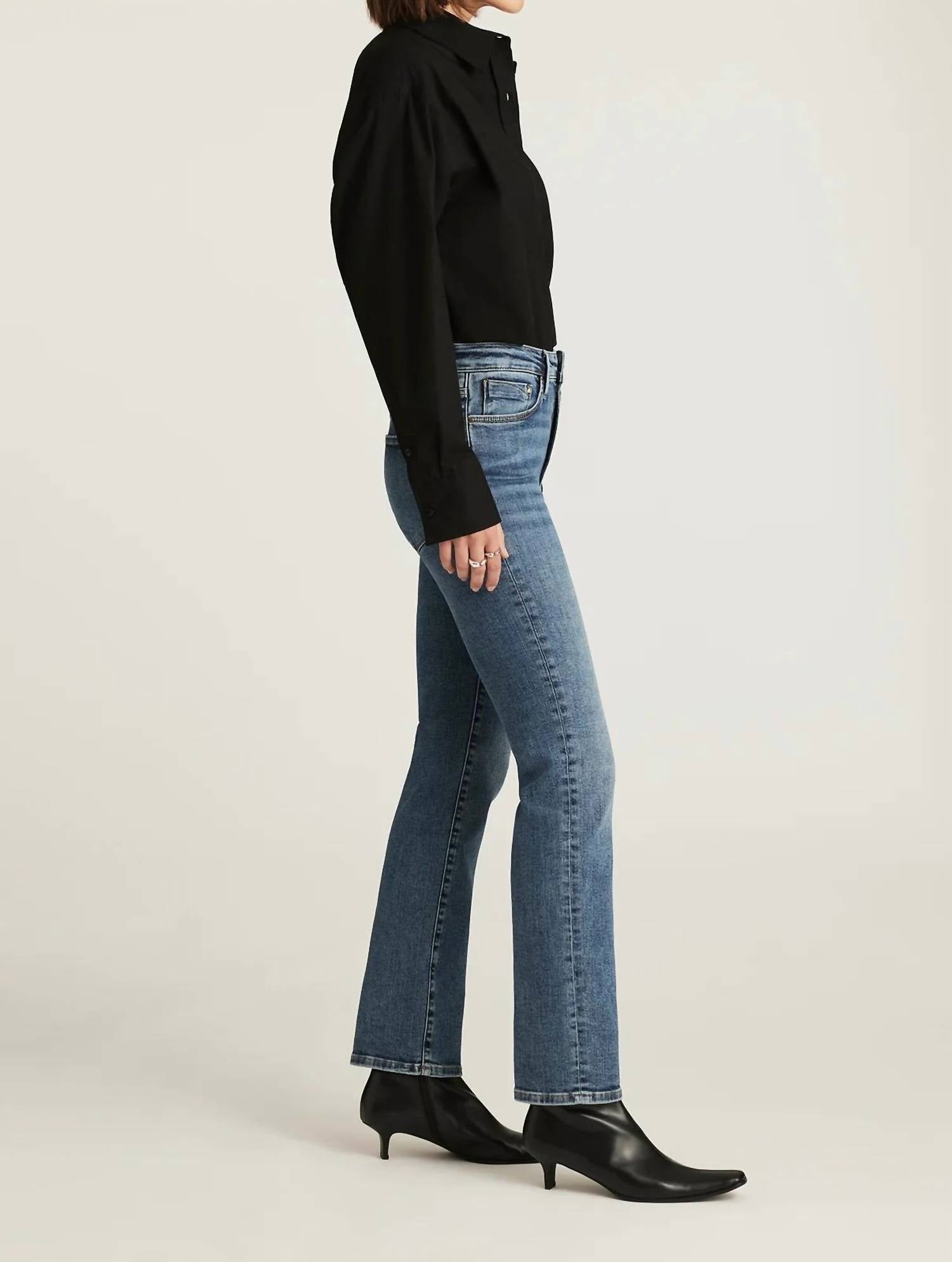 Mavi - Kendra High Rise Straight Leg Jeans