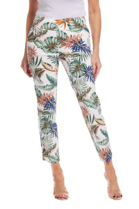 Up! - Women's Petal Slit Ankle Pants