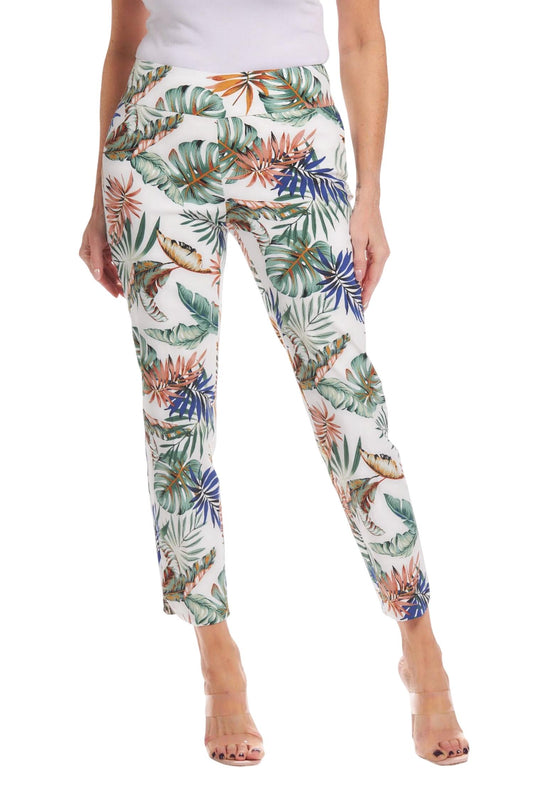 Up! - Women's Petal Slit Ankle Pants