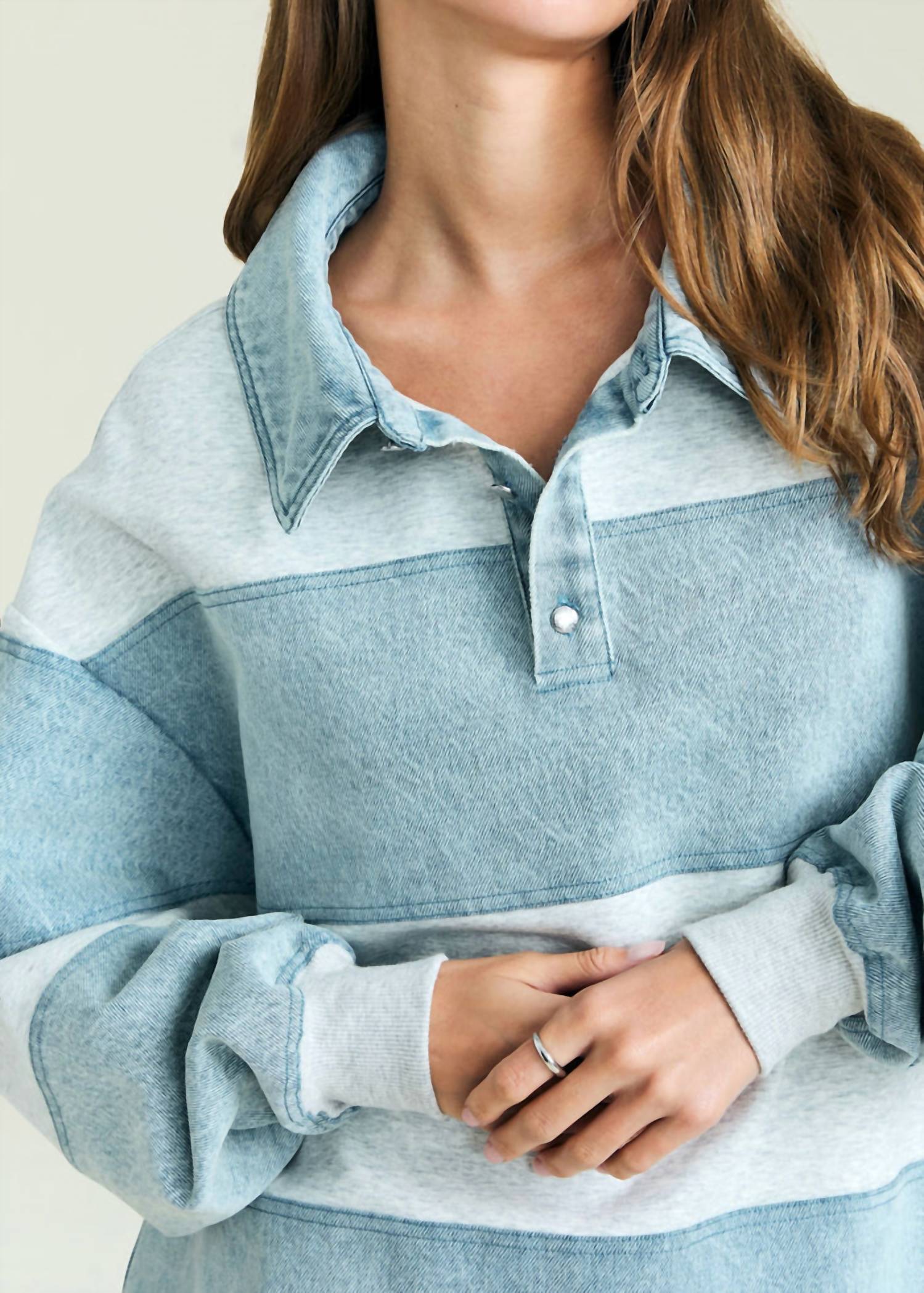 Ser.O.Ya - Cher Denim Top