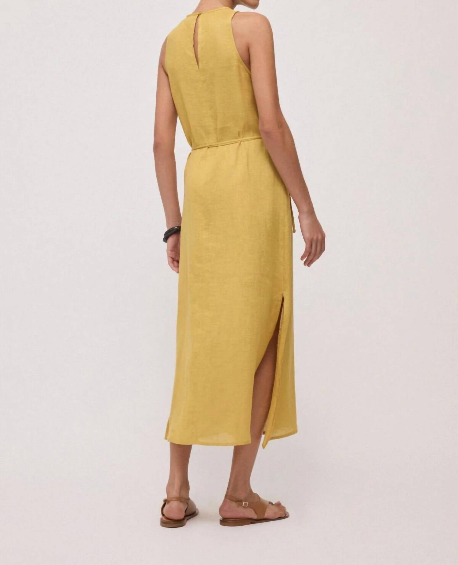 Ottod'Ame - Sleeveless Linen Maxi Dress