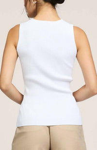 Current Air - Lace Trim Knit Tank