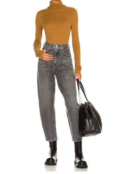 Enza Costa - Silk Cashmere Rib Long Sleeve Turtleneck