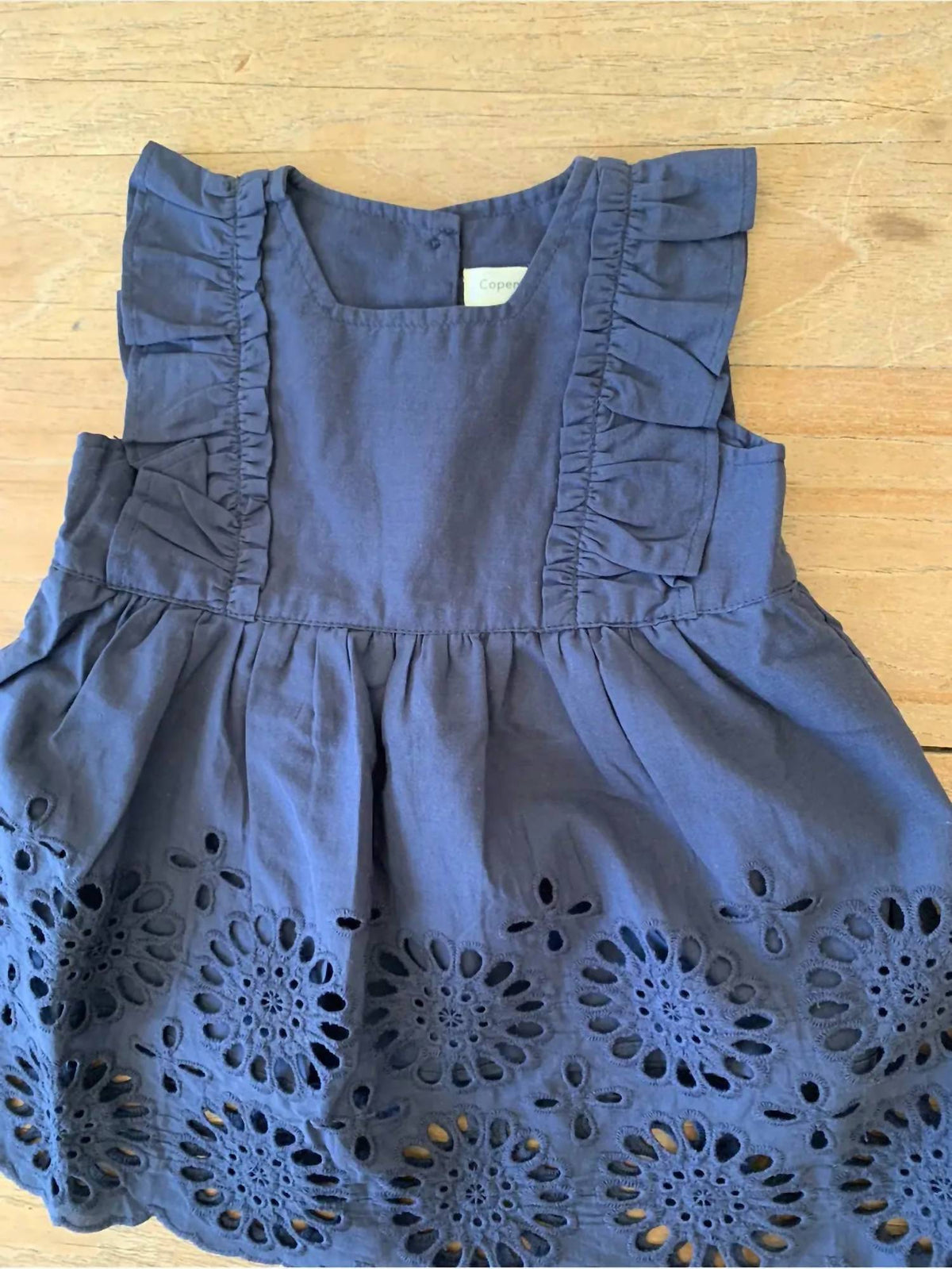 Copenhagen Delights - Infant Eyelet Ruffle Dress