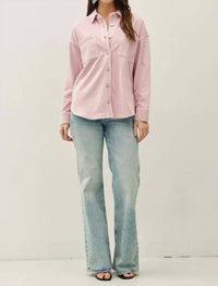 Be Cool - Soft Washed Denim Shacket