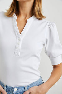 Rails - Jewel V-neck Rib Top