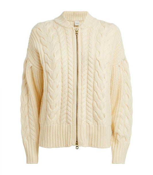 GRACE CABLE KNIT JACKET