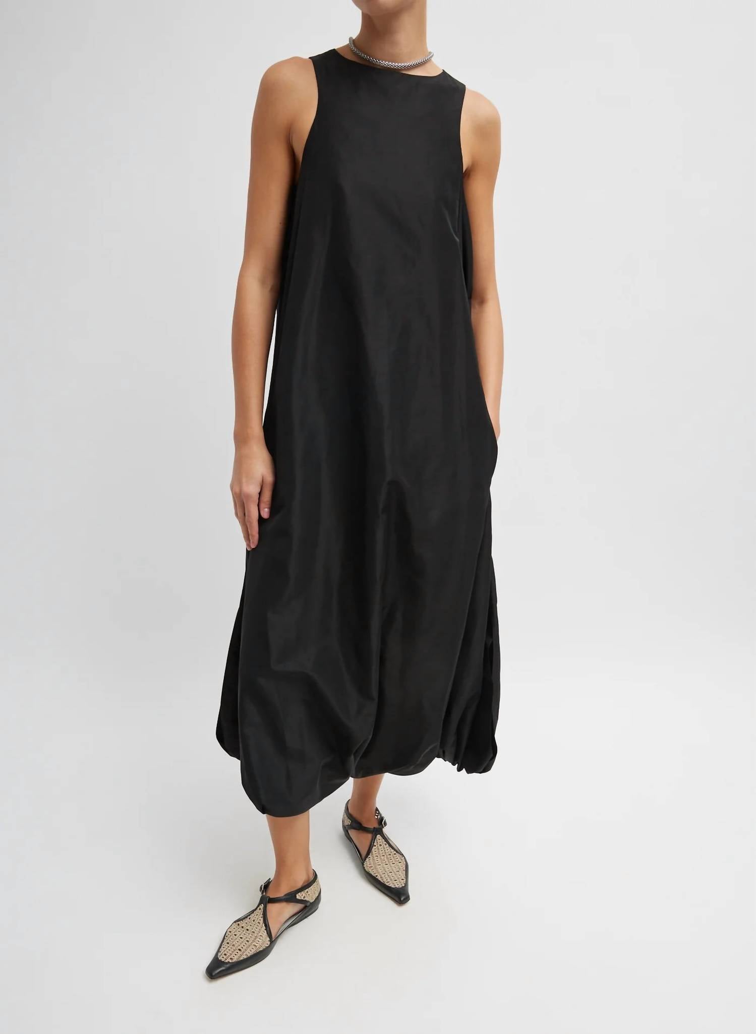 Tibi - Italian Sporty Nylon Jalouise Dress