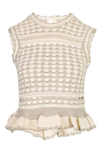 Zimmermann - Wanderlust Crochet Tank