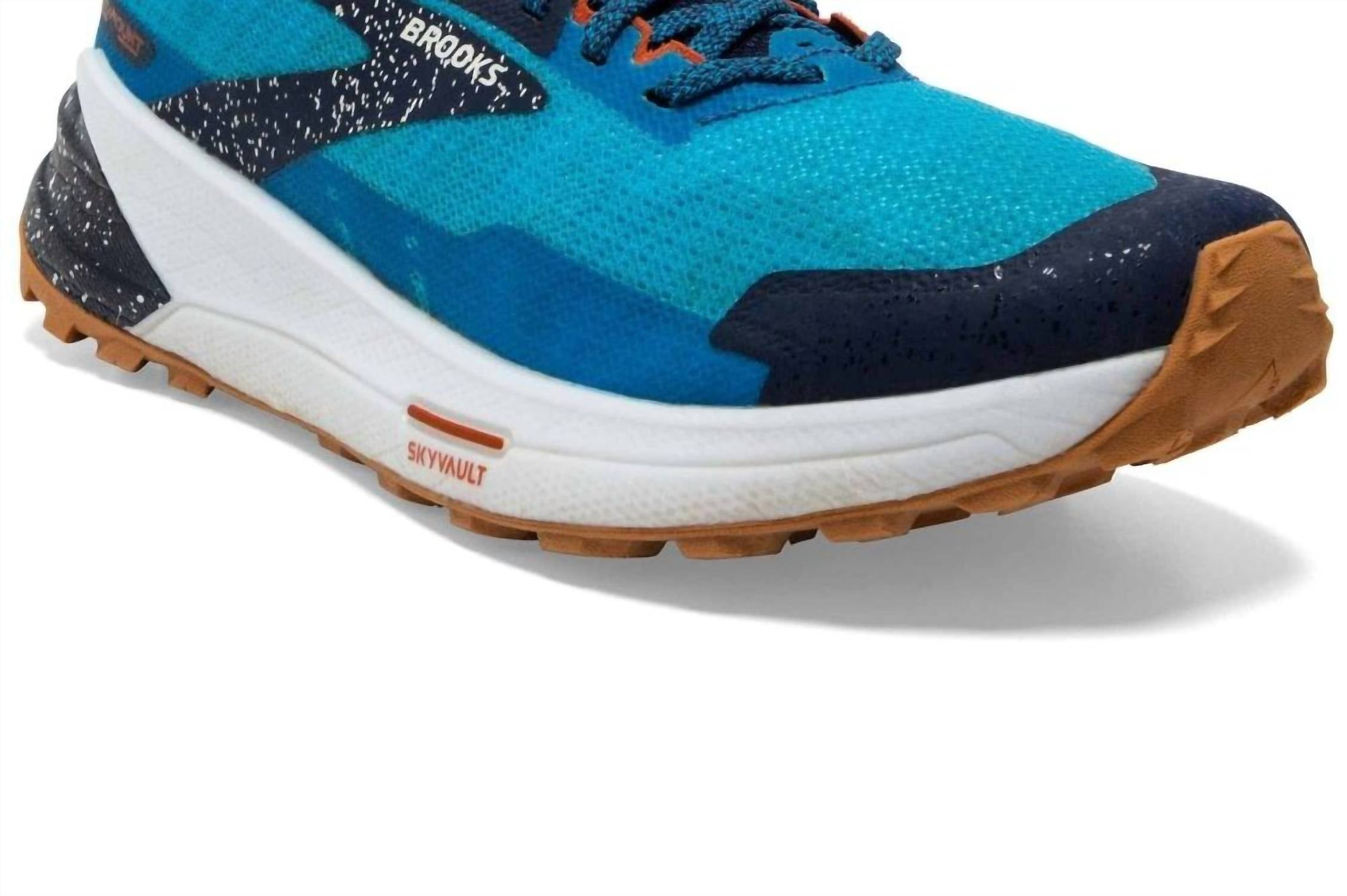 BROOKS Men's Catamount 2 Trail Running Shoes in peacoat atomic blue rooibos - men's shoe