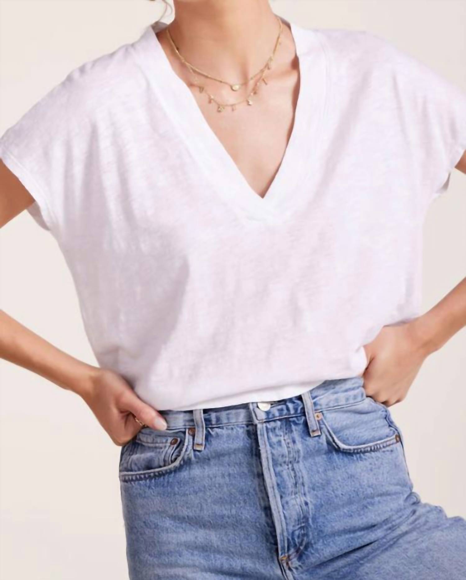 Bobi - Dolman V Neck Tee