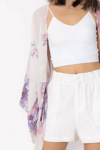 En Creme - Amanda Floral Kimono