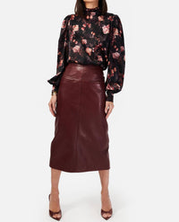 Cami Nyc - Inaya Leather Skirt