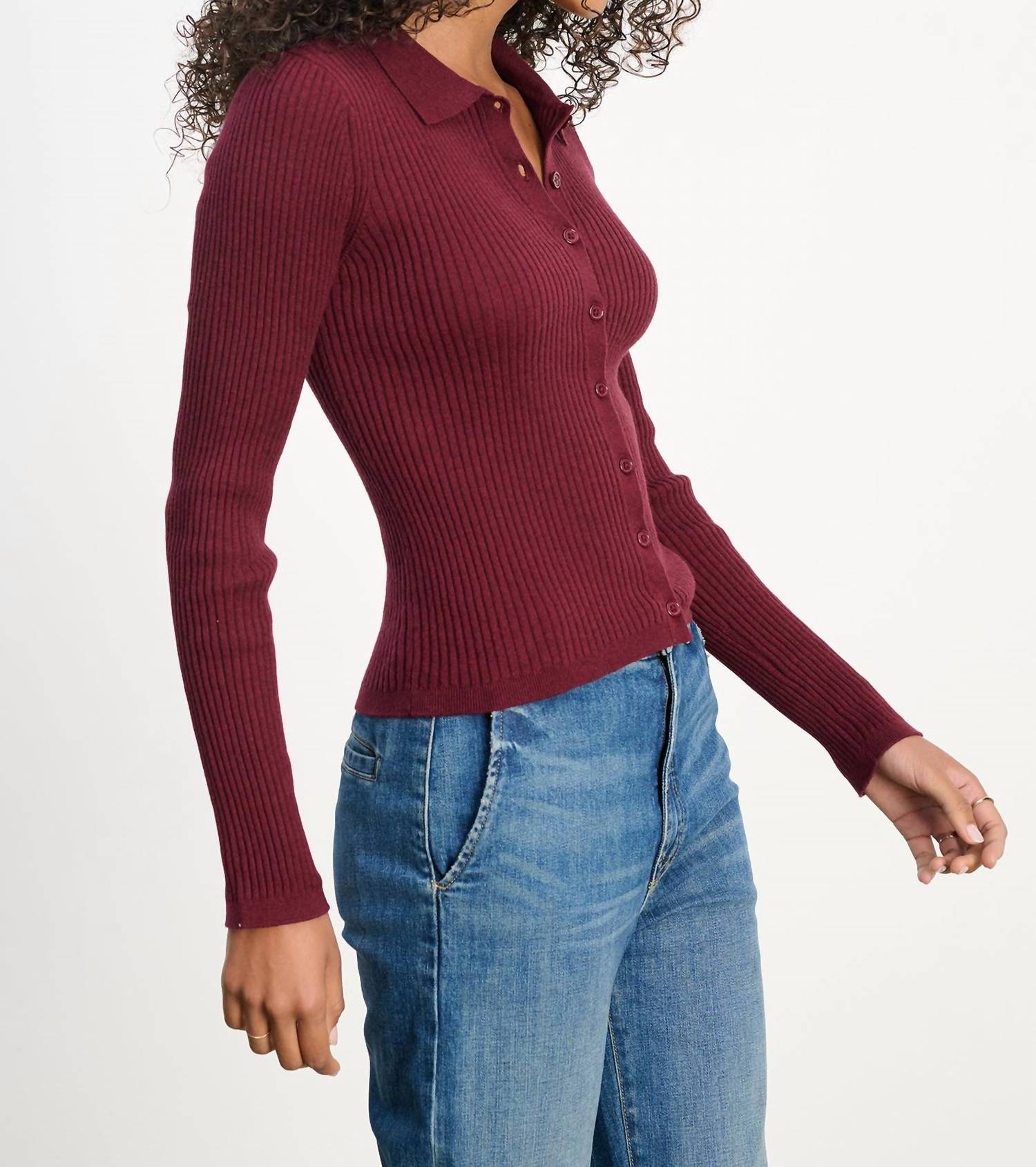 Velvet By Graham & Spencer - Nikki Lux Cotton Cashmere Cardigan