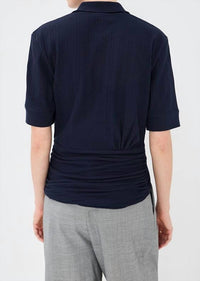 Victoria Beckham - Twist Detail Polo Top