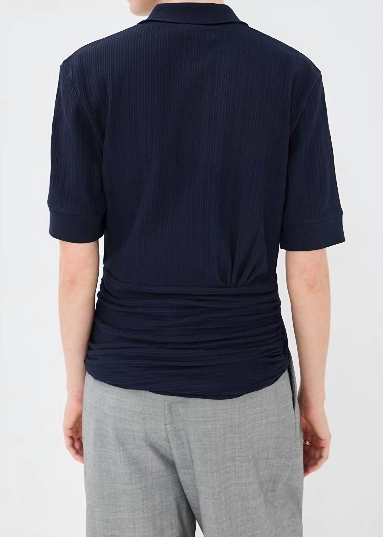 Victoria Beckham - Twist Detail Polo Top