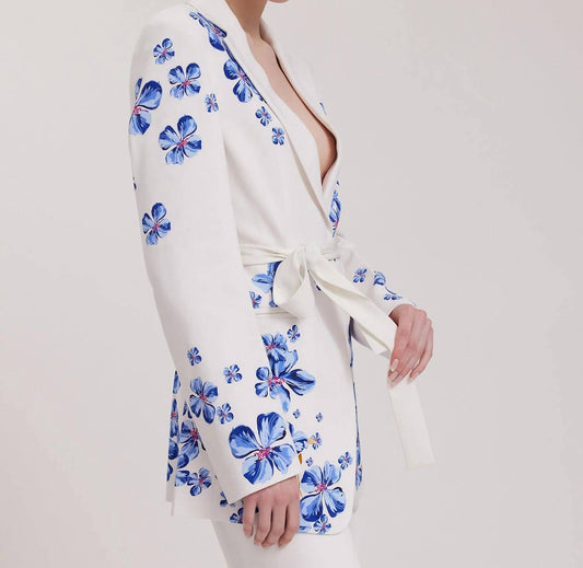 Anne Fontaine - Yara Floral Print Blazer