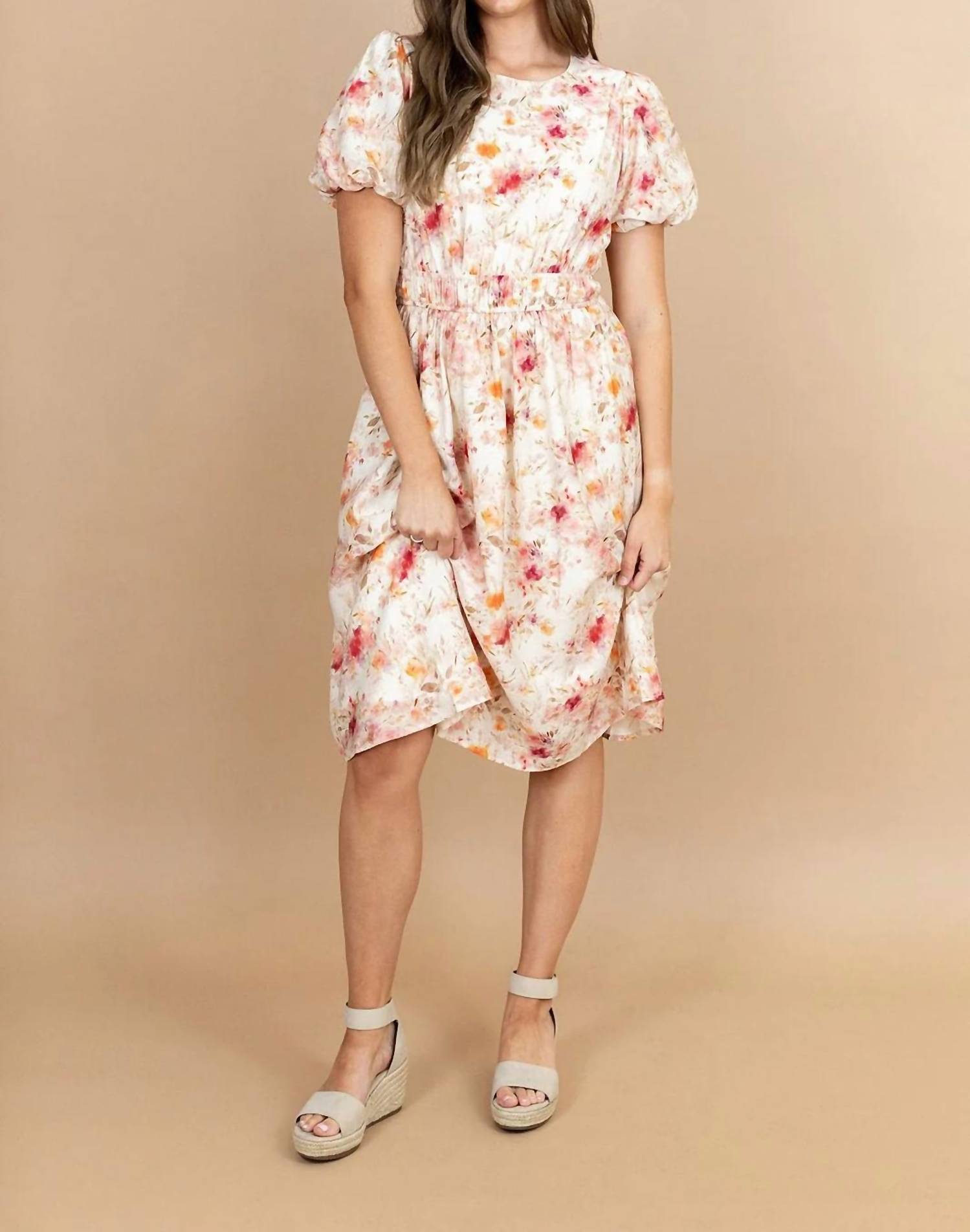 Tea N Rose - Kaley Midi Dress