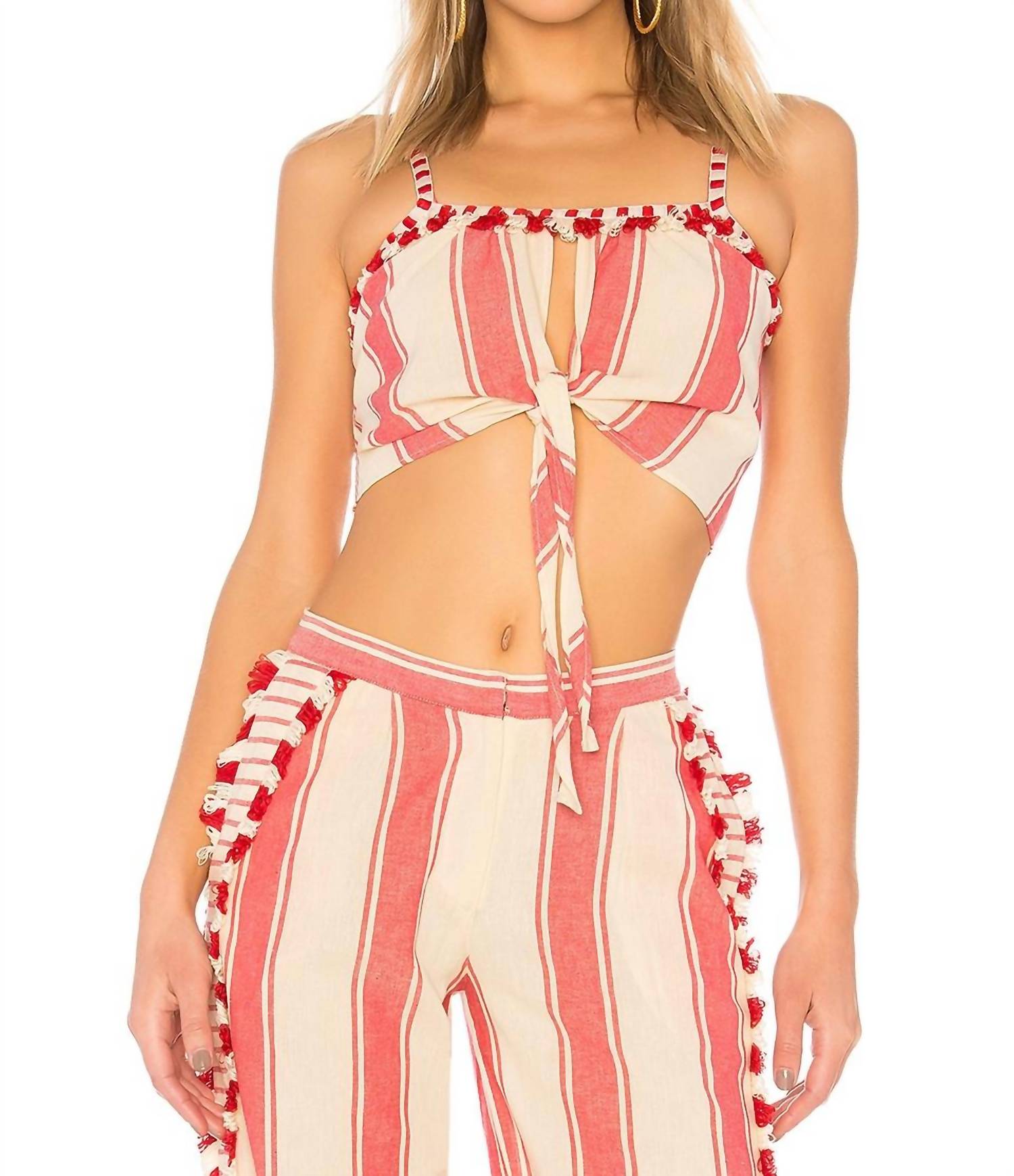 DODO BAR OR Malena Top in red - women's shirt