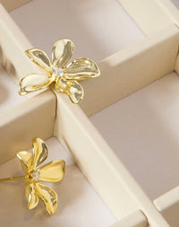 Marlyn Schiff - Women's Floral Studs Earrings
