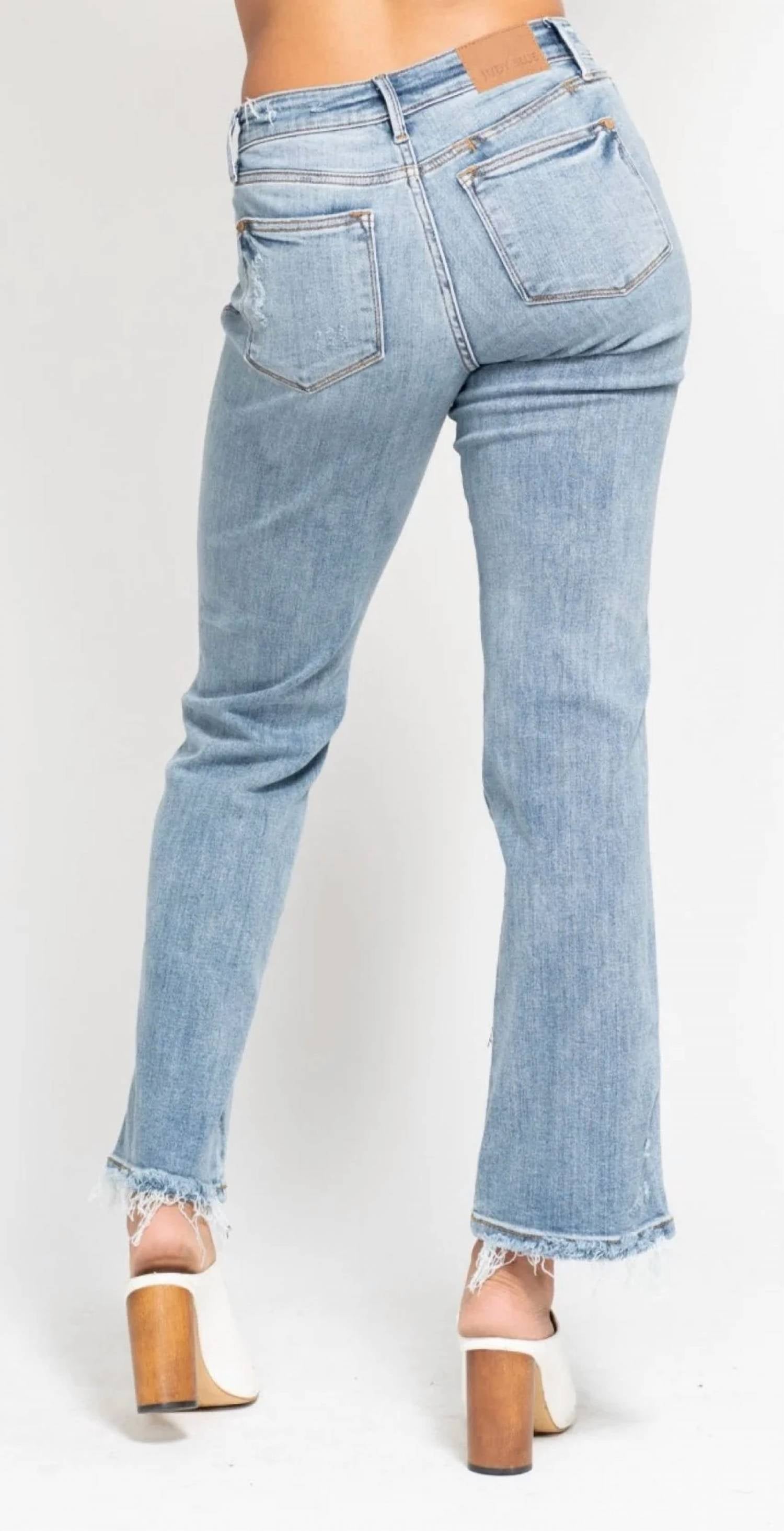Judy Blue - Yoke Cell Phone Pocket Dad Jean