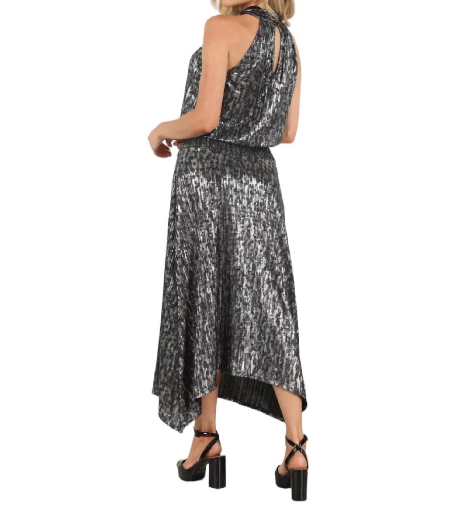 Veronica M - Smocked Pleated Maxi Dress