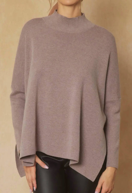 Entro - Mock Neck Sweater