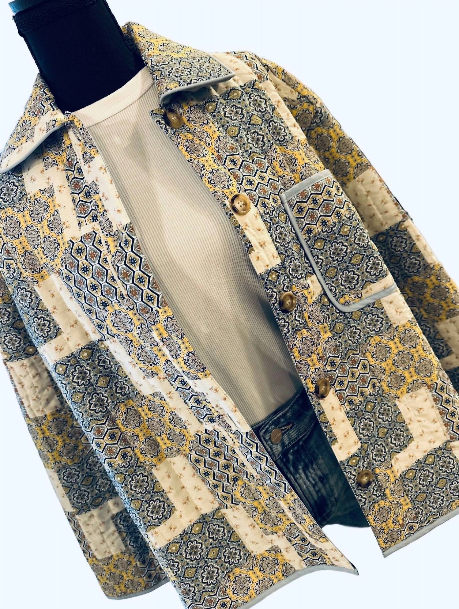 Ee:Some - Women's Patchwork Jacket