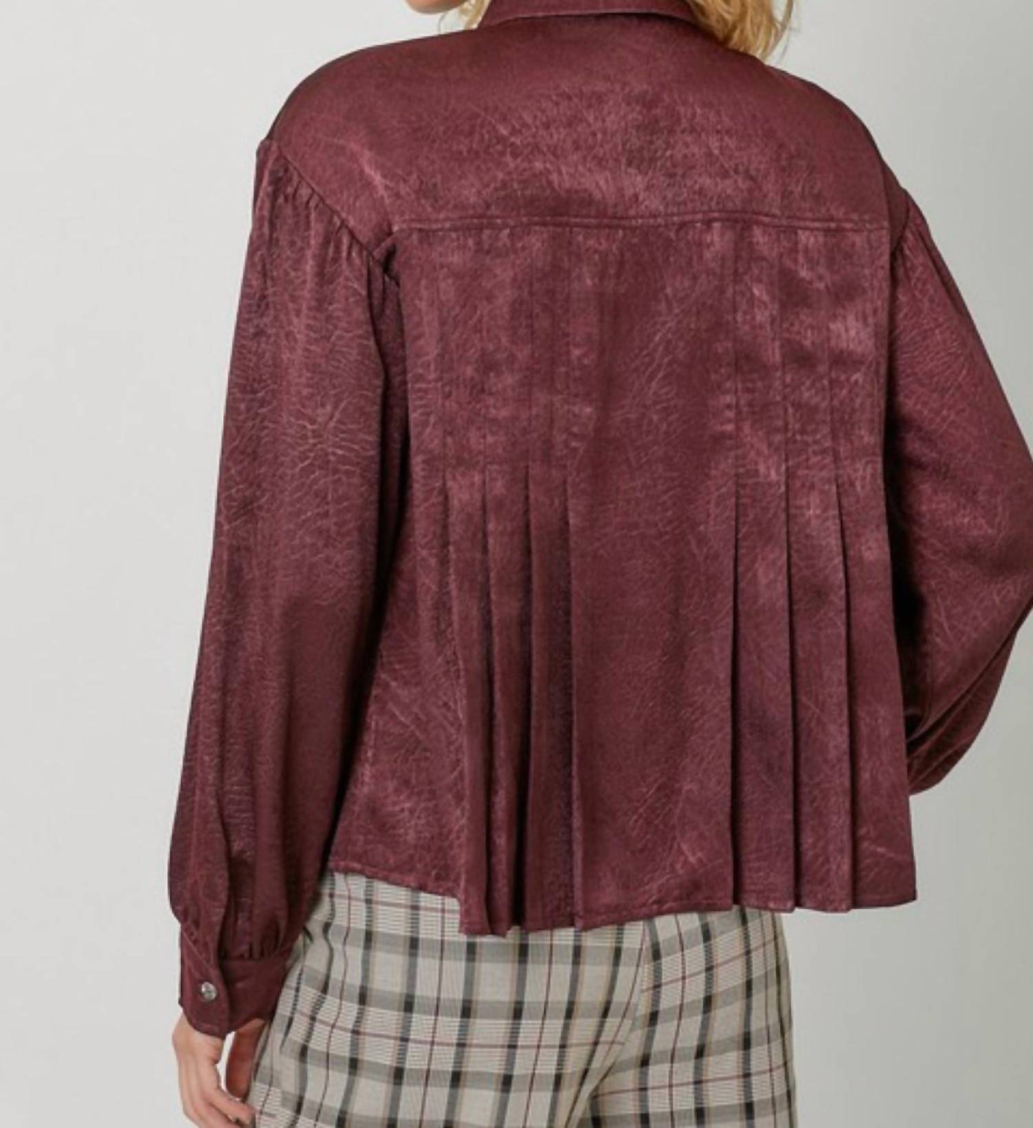 Privy - Tie Neck Blouse