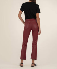 Kut From The Kloth - Kelsey Coated High Rise Ankle Flare Pants