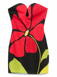 Cala de la Cruz Jolie Dress in camellia black - women's dress - view 5