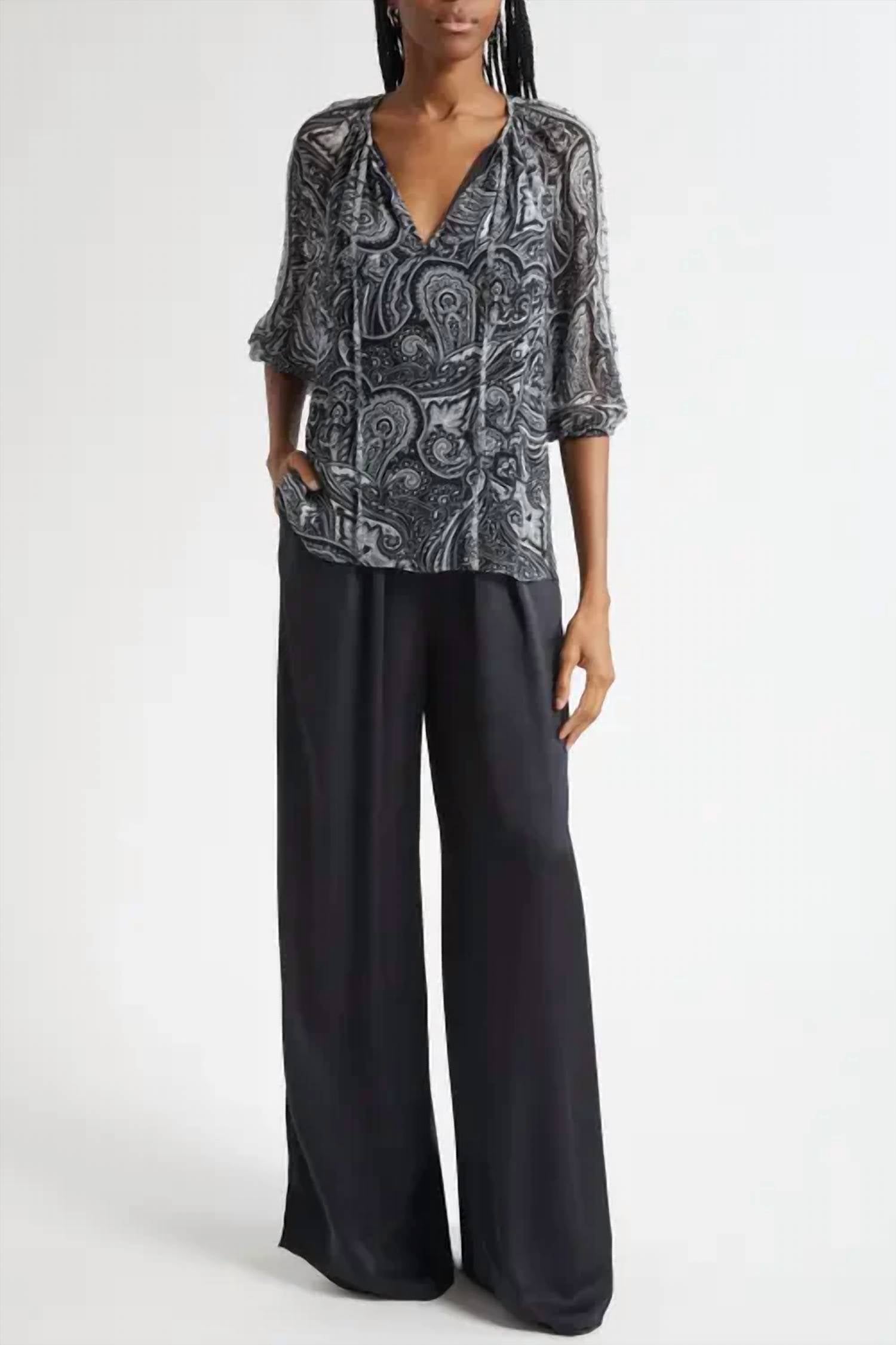 Ramy Brook - Selva Paisley Top