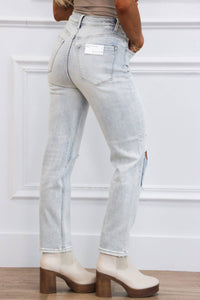 Risen - Billie Distressed Straight Jeans