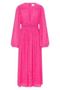 Aje. - Genevieve Pleated Midi Dress