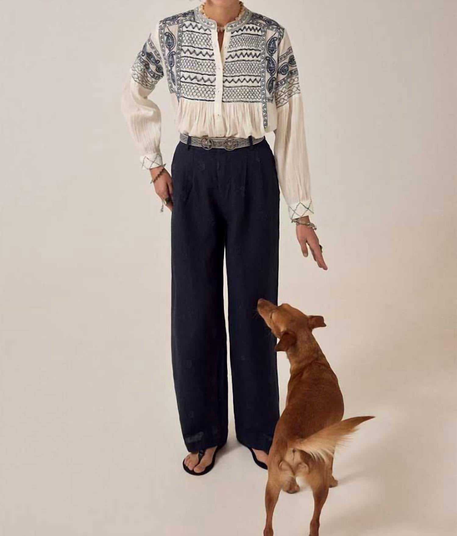 Maison Hotel - Milos Blanca Blouse