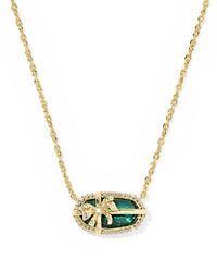 Kendra Scott - Women's Elisa Bow Gold Short Pendant Necklace